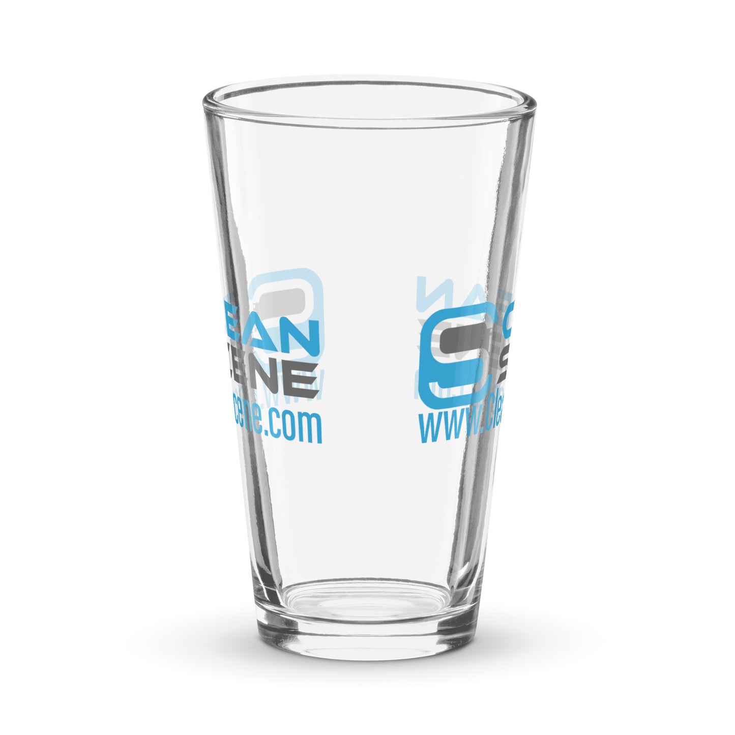 Shaker pint glass